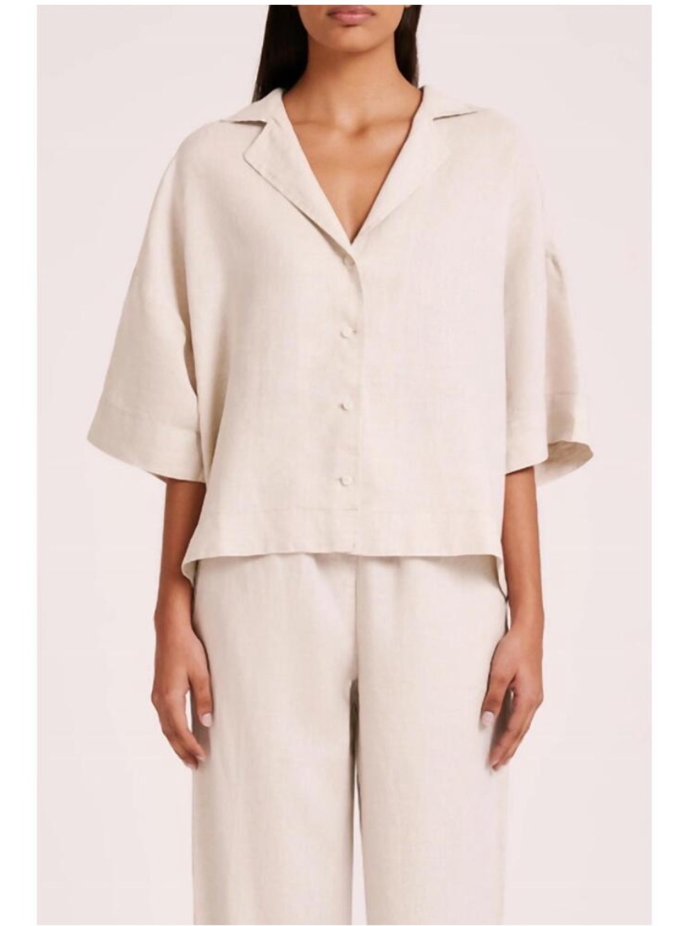 Nude Lucy Lounge Linen Shirt